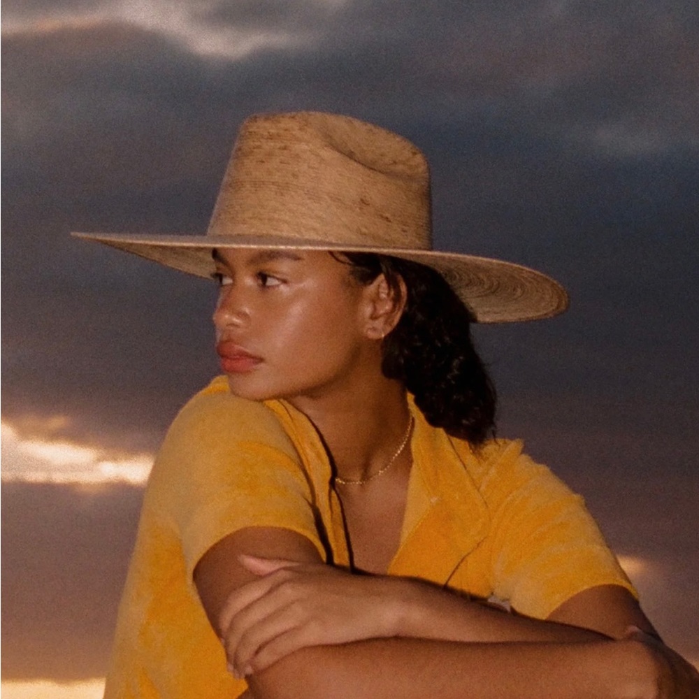 Western Wide Palma hat by Lack of Color in Small/Medium. Perfect condition